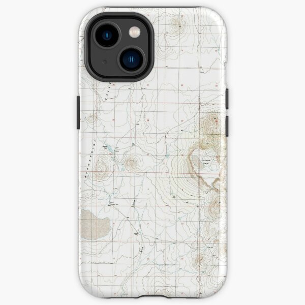 USGS TOPO Map Arizona AZ Paramore Crater 312775 1996 24000 iPhone Tough Case RB1810 product Offical paramore Merch
