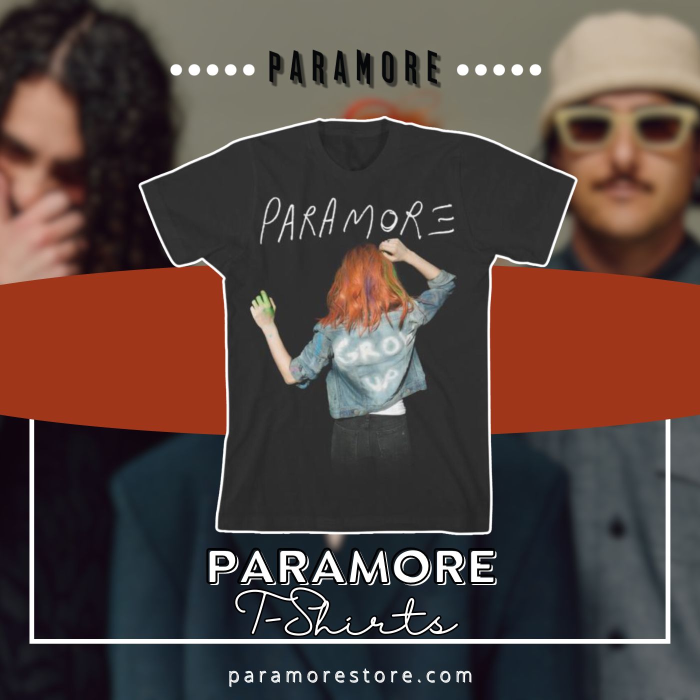 paramore tour shirt