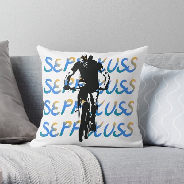 Sepp kuss cyclist champion Paramore xero jcb x factor  Throw Pillow RB1810 product Offical paramore Merch
